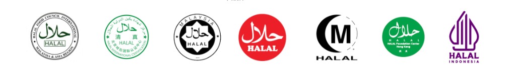 国际清真认证机构：马来西亚、印尼、香港等